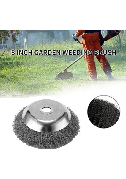 8 Inç Tel Fırça Ayıklama Tahtası Çim Biçme Makinesi Ayıklama Aracı Ayıklama Tekerleği 8 Inç Çim Biçme Makinesi Çim Kafası Çelik Tel Çim Kafası (Yurt Dışından) indirimleri