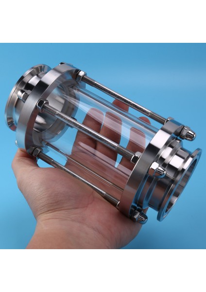 Kelepçe Uçlu Hat Içi Gözetleme Camı, Akış Sıhhi Düz Gözetleme Camı SUS316 2 Inç Üçlü Kelepçe Tipi (Akış Borusu Od 51MM) (Yurt Dışından) fırsatları