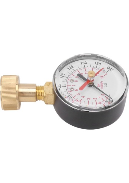 Su Basıncı Göstergesi 0 Ila 200PSI Evrensel Su Basıncı Test Ölçer 3/4 Dişi Hortum Konu Değiştirme Için (Yurt Dışından)