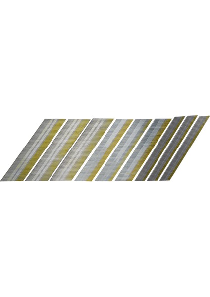 15 Ayar Da Açılı Kaplama Çiviler, 34 Derece, 900 Paket (2-1/2 Inç, 2 Inç, 1-1/4 Inç 300 Boyut Başına), Galvanizli Çeşitli Boyut (Yurt Dışından)