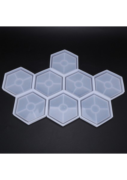 16 Paket Altıgen Silikon Altlık Silikon Reçine Kalıp, Reçine, Beton, Çimento ile Döküm Için Epoksi (Yurt Dışından) modelleri
