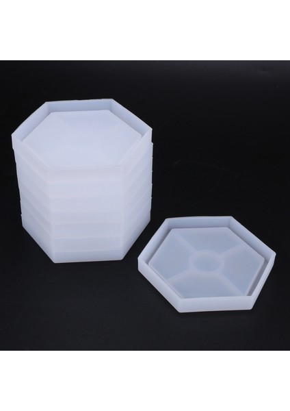 16 Paket Altıgen Silikon Altlık Silikon Reçine Kalıp, Reçine, Beton, Çimento ile Döküm Için Epoksi (Yurt Dışından) fırsatları