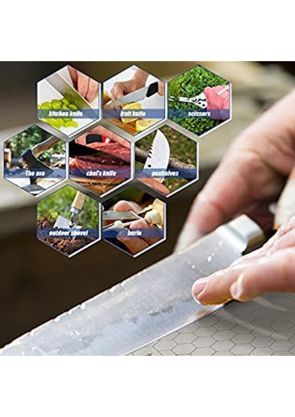 2 Adet Elmas Bileme Taşı, Whetstone Petek Yüzey Elmas Bileyici Plaka Tabansız (600/1200 Grit) (Yurt Dışından) fiyatları