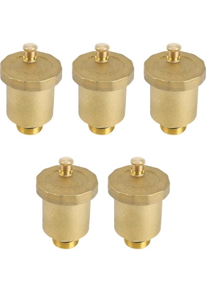 5x Pirinç Otomatik Vana 1/2 Inç Erkek Konu Güneş Enerjili Su Isıtıcı Basınç Tahliye Vanası Araçları Vana (Yurt Dışından)