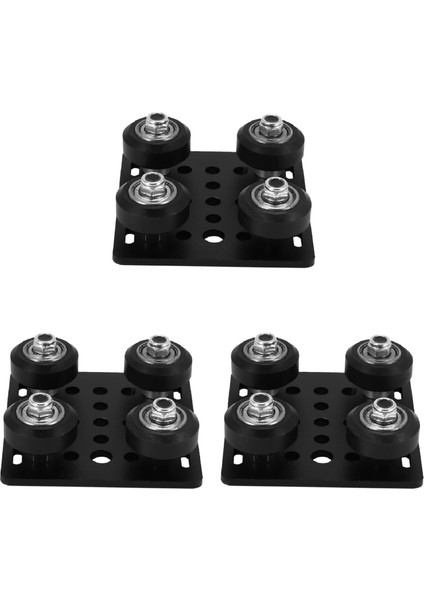 3x 3D Yazıcı Aksesuarları Avrupa Standardı 2020 Alüminyum Profil Kasnak V Yuvası Yapı Portal Plakası (Yurt Dışından)