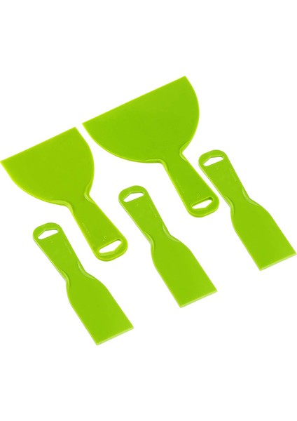 5 Parça Plastik Bıçak Seti Spackling, Yama, Çıkartmalar, Duvar Kağıdı, Pişirme, Duvar Için Esnek Boya Kazıyıcı Aracı (Yurt Dışından)