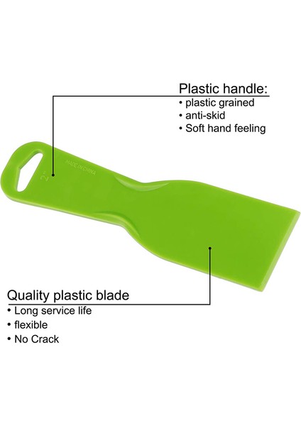 5 Parça Plastik Bıçak Seti Spackling, Yama, Çıkartmalar, Duvar Kağıdı, Pişirme, Duvar Için Esnek Boya Kazıyıcı Aracı (Yurt Dışından) fiyatları