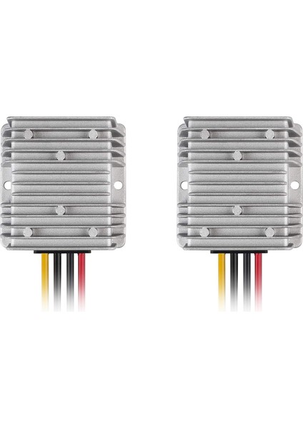 2x Dc Otomatik Buck Boost Dönüştürücü Dc 8V-40V Ila 13.8V 10A Yukarı Voltaj Regülatörü Su Geçirmez Gerilim Düşürücü (Yurt Dışından)