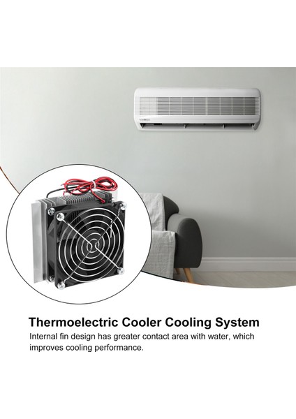 Dıy Termoelektrik Soğutucu Soğutma Sistemi Yarı Iletken Soğutma Sistemi Kiti Soğutucu Peltier Soğutucu 15L Su Için (Yurt Dışından) indirimleri