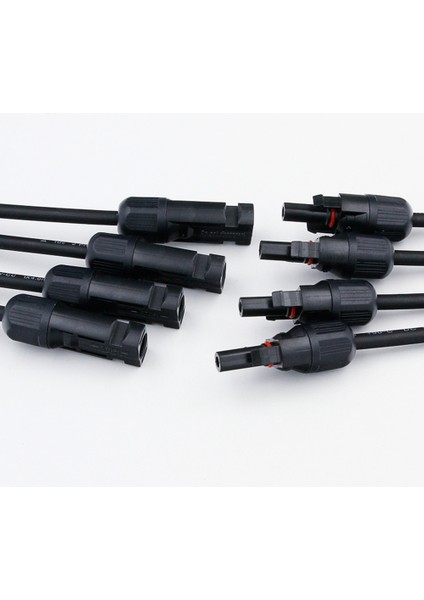 1 Çift 4 Şube Y Tipi Adaptör Erkek ve Dişi Güneş Konnektörleri 4 Ila 1 Panel Kablo Fotovoltaik Konnektör Adaptörü (Yurt Dışından) modelleri