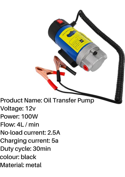 Araba Için 12V Elektrikli Temizleme Emme Transferi Değişim Pompası Motor Yağı Çıkarıcı Pompası 100W 4l (Yurt Dışından) modelleri
