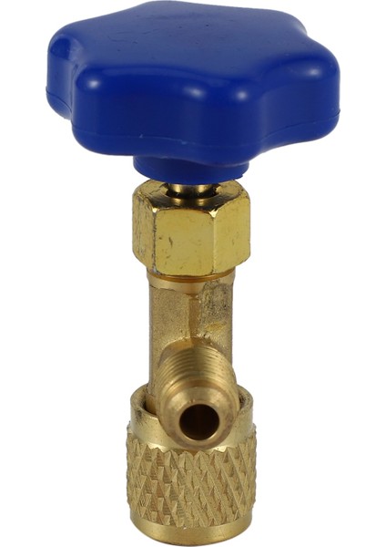 Düşük Basınç Dağıtım Valfi Şişe Açacağı 1/4 Sae Konektörü Soğutucu Şişe R22 R134A R410A Gaz Için Dokunun (Yurt Dışından) fiyatları