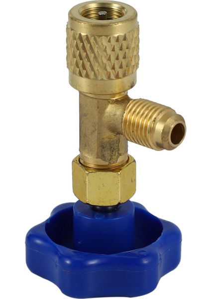 Düşük Basınç Dağıtım Valfi Şişe Açacağı 1/4 Sae Konektörü Soğutucu Şişe R22 R134A R410A Gaz Için Dokunun (Yurt Dışından) indirimleri