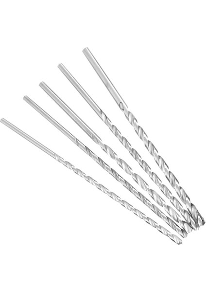 5 Adet Ekstra Uzun 150MM Hss Büküm Matkap 2mm 3mm 3.5mm 4mm 5mm Düz Ahşap Metal Delme Araçları Matkap Ucu (Yurt Dışından)