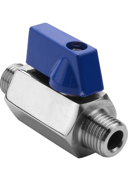 2x Paslanmaz Çelik Küresel Vana - 1/4 Inç Npt Konu Erkek Küçük Mini Küresel Vana (1/4 Inç Erkek ve Erkek) (Yurt Dışından) modelleri