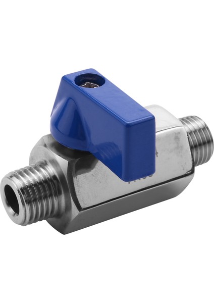 2x Paslanmaz Çelik Küresel Vana - 1/4 Inç Npt Konu Erkek Küçük Mini Küresel Vana (1/4 Inç Erkek ve Erkek) (Yurt Dışından) fırsatları