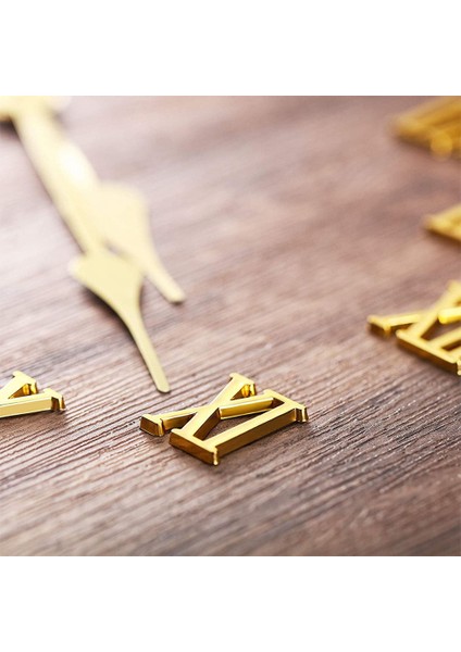 15 Parça Saat Rakamları Kiti Dıy Dijital Saat Numaraları Saat Eller Yedek Parçalar Saat Aksesuarları (Romen Rakamları) (Yurt Dışından) modelleri