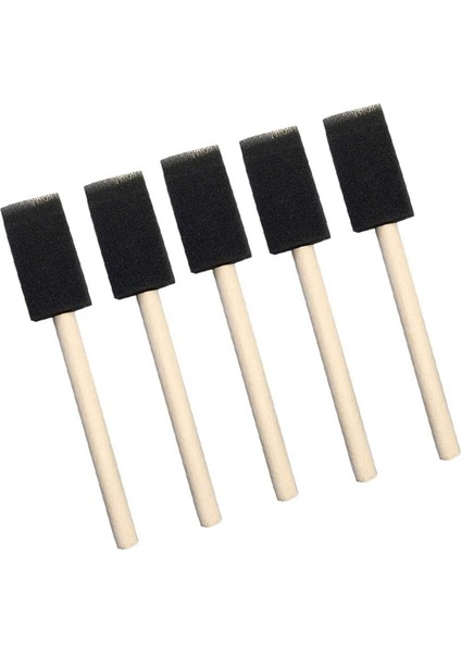 120 Adet Küçük Köpük Boya Fırçası Sünger Köpük Fırça Boyama Seti Ahşap Saplı 1 Inç Boya Fırçaları Araçları Boyama Seti (Yurt Dışından) fiyatları