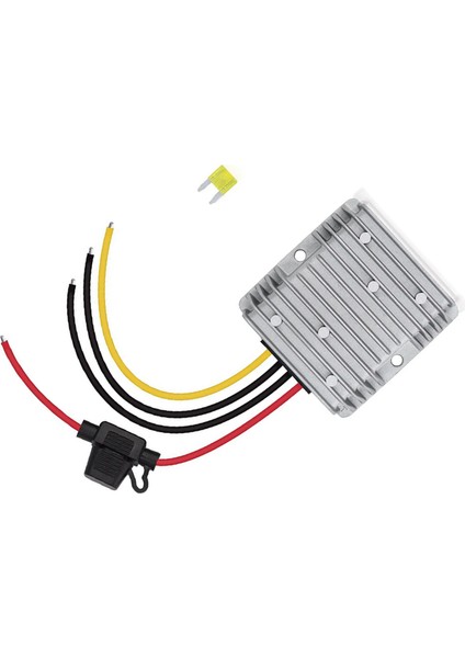 3x Dc 36V/48V 12V 20A Dönüştürücü Gerilim Dc Regülatör Redüktör Buck Trafo Dönüştürücü Güç Sigortalı (Yurt Dışından)