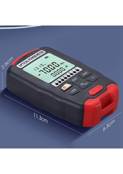Fiber Optik Güç Ölçer Fiber Görsel Arıza Bulucu 10 Dalga Boyu Hassas Çip Kablolama Için Doğru Ölçüm D7 (Yurt Dışından)