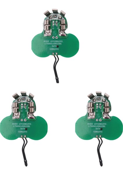 3x BAT411 Pil Pcb Kartı Devre 10.8V 12V Pil Için BAT412A 2607336013 2607336014 Akülü Elektrikli El Aletleri (Yurt Dışından)