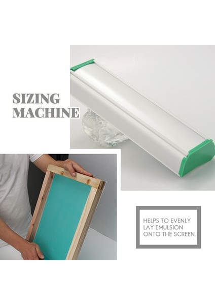 1pc Alüminyum Alaşımlı 8 Inç (20CM) Emülsiyon Kepçe Kaplayıcı Serigrafi Baskı Basın Aracı (Yurt Dışından) fırsatları