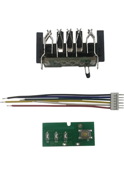 20V DCB201 18V Lityum Pil Için Li-Ion Pil Bms Pcb Şarj Koruma Devre Kartı (Yurt Dışından)