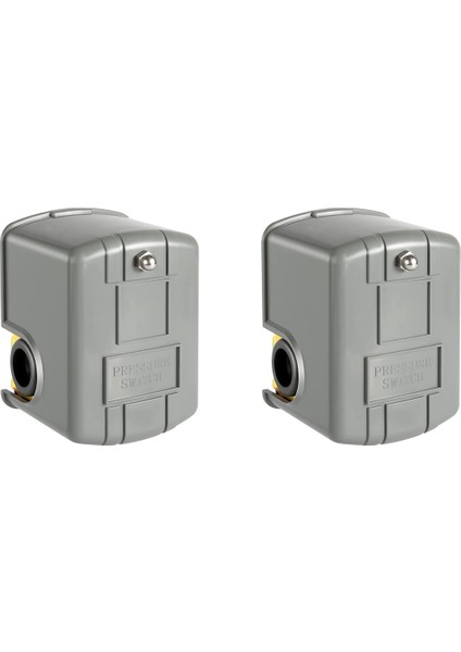 Kuyu Pompası Için 2x Pesür Anahtarı, 40-60PSI Su Basınç Anahtarı Ayarlanabilir Diferansiyel, 1/4 Inç Dişi Npt (Yurt Dışından)