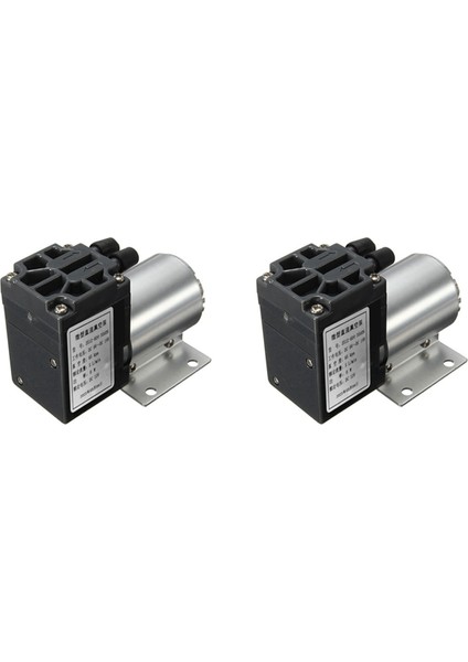 2x 65-120KPA DC12V 6 W Mini Vakum Pompası Negatif Basınç Emme Pompası Gaz Analizi Örnekleme Için Tutucu ile (Yurt Dışından)