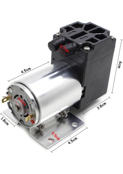 2x 65-120KPA DC12V 6 W Mini Vakum Pompası Negatif Basınç Emme Pompası Gaz Analizi Örnekleme Için Tutucu ile (Yurt Dışından)