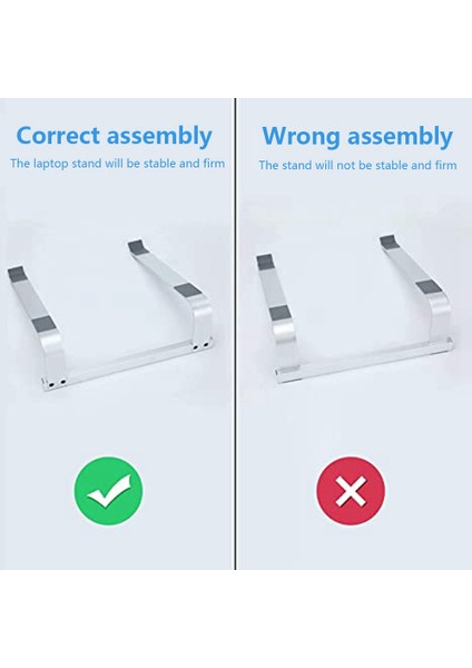 Masaüstü Dizüstü Bilgisayar Standı Sabit Stand Ergonomik Alüminyum Bilgisayar Yükseltici Dizüstü Soğutma Standı (Gümüş) (Yurt Dışından) modelleri