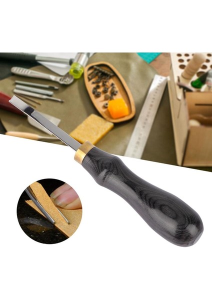 Deri El Sanatları Dikiş Planya Giyotin Aracı Deri Konik Kesme Aleti Zanaat Deri Kenar Eğimli (8mm) (Yurt Dışından) fiyatları