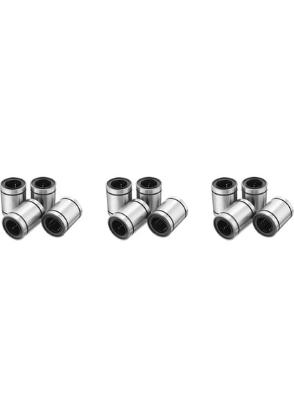 12 Adet LM20UU 20X32X42MM Çift Taraflı Kauçuk Conta Doğrusal Hareket Bilyalı Rulman Burç (Yurt Dışından) fiyatları