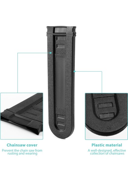 8 Inç - 12 Inç Testere Çubuğu Kapağı Kın Koruması Testere Çubuğu Için Evrensel Kılavuz Plaka Koruyucu Kapak Siyah (Yurt Dışından) fırsatları