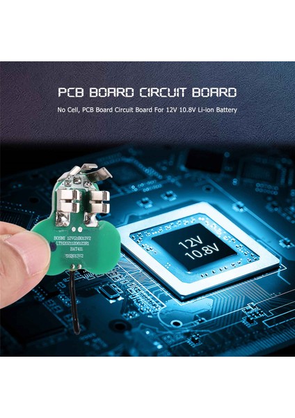 BAT411 Pil Pcb Kartı Devre Kartı Için 10.8 V 12 V Pil BAT412A 2607336013 2607336014 Akülü Elektrikli El Aletleri (Yurt Dışından) fiyatları