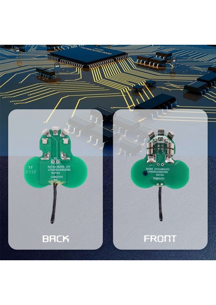 BAT411 Pil Pcb Kartı Devre Kartı Için 10.8 V 12 V Pil BAT412A 2607336013 2607336014 Akülü Elektrikli El Aletleri (Yurt Dışından) fırsatları