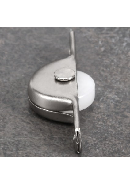 10 Adet Kapı Pencere Dolap Çekmece Kutusu Tek Naylon Sürgülü Makaralı Kasnak Tekerleği (Yurt Dışından)