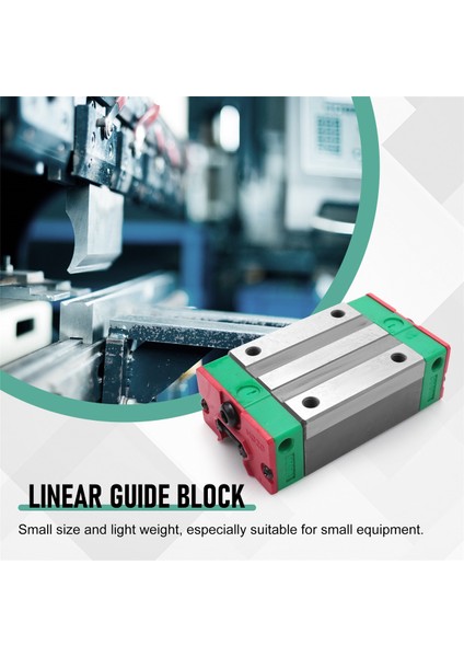 Cnc Makine Parçaları Imalat Ekipmanları Için Çelik HGH20CA 20MM Lineer Ray Kılavuz Bloğu (Yurt Dışından)