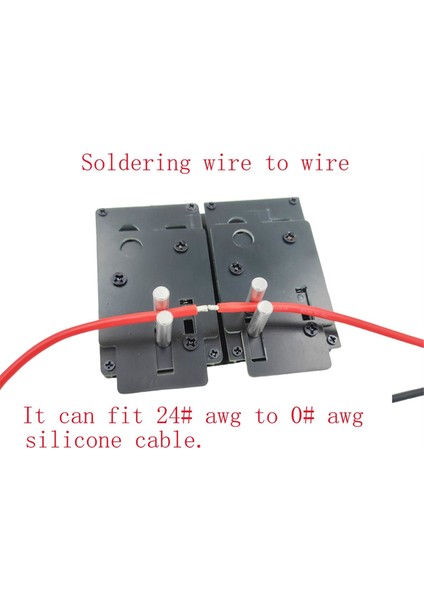 Kaynak Lehimleme Yalıtım Istasyonu Jig Rc Aracı Silikon Tel Kelepçesi XT90 XT60 0-24AWG Silikon Tel XT30 T Fiş (Yurt Dışından)