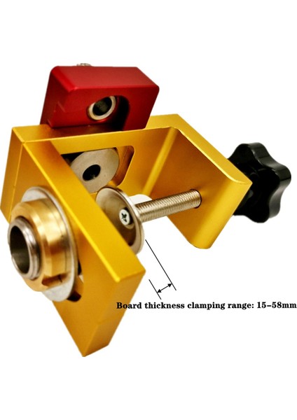 3 In 1 Dübel Jig Alüminyum Alaşımlı Cep Delik Jig 8/10/15MM Ahşap Tahta Ekleme Aracı Için Matkap Kılavuz Bulucu, Set B (Yurt Dışından)
