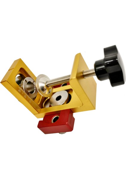 3 In 1 Dübel Jig Alüminyum Alaşımlı Cep Delik Jig 8/10/15MM Ahşap Tahta Ekleme Aracı Için Matkap Kılavuz Bulucu, Set B (Yurt Dışından)