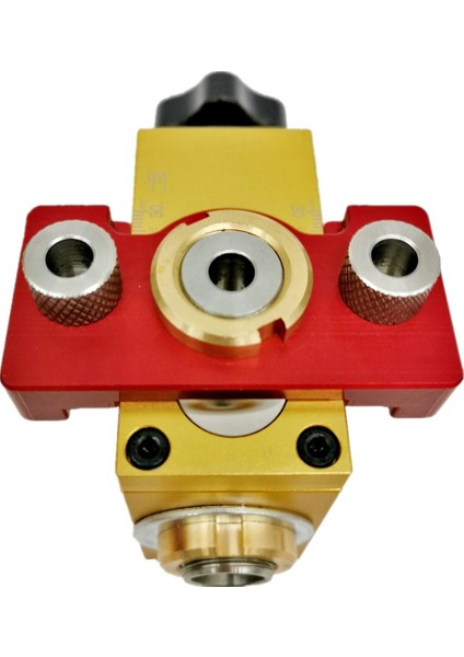 3 In 1 Dübel Jig Alüminyum Alaşımlı Cep Delik Jig 8/10/15MM Ahşap Tahta Ekleme Aracı Için Matkap Kılavuz Bulucu, Set B (Yurt Dışından)