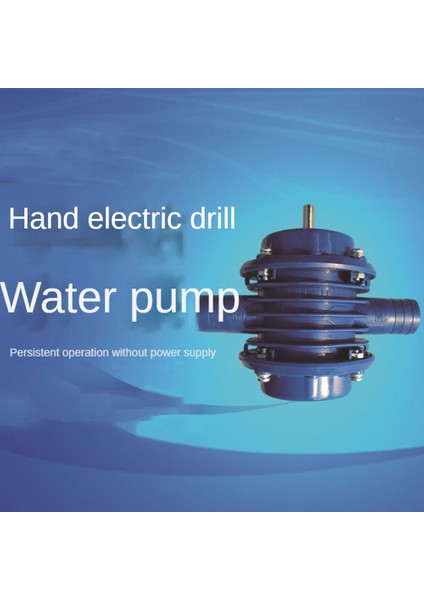 Elektrikli El Matkap Su Pompası Mikro Kendinden Emişli Pompa Ev Küçük Pompalar Ev Bahçe Santrifüj Pompalar (Yurt Dışından)