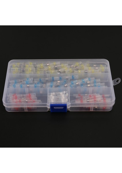 Lehimli Kendinden Lehim Isıyla Daralan Butt Konnektörleri, Su Geçirmez Lehim Teli Konnektörleri, Tüm Elektrikli Lehim Teli Ekleme ve Onarımı Için Lehim Kollu (130 Adet) (Yurt Dışından) fiyatları