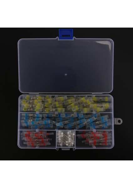 Lehimli Kendinden Lehim Isıyla Daralan Butt Konnektörleri, Su Geçirmez Lehim Teli Konnektörleri, Tüm Elektrikli Lehim Teli Ekleme ve Onarımı Için Lehim Kollu (130 Adet) (Yurt Dışından) modelleri