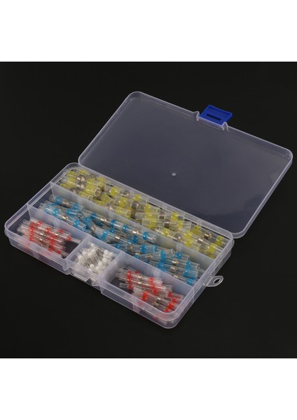 Lehimli Kendinden Lehim Isıyla Daralan Butt Konnektörleri, Su Geçirmez Lehim Teli Konnektörleri, Tüm Elektrikli Lehim Teli Ekleme ve Onarımı Için Lehim Kollu (130 Adet) (Yurt Dışından) fırsatları