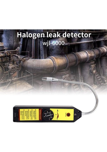 2x -6000 Freon Kaçak Dedektörü Halojen Kaçak Dedektörü Soğutucu Gaz Hvac R22 R410A R134A R1234YF Cfc'ler Hcfc Dedektörü (Yurt Dışından) fırsatları