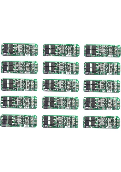 15 Adet 3s 20A Lityum Pil 18650 Şarj Cihazı Pcb Bms Koruma Levhası 18650 Li-Ion Pil Şarj Modülü 11.1V 12V 12.6V (Yurt Dışından) fırsatları