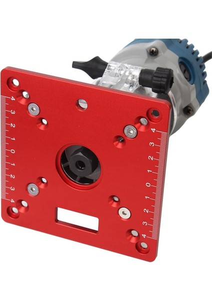 Yönlendirici Masa Ekleme Plakası, Mini Kare Ağaç Işleme Tezgahı Yönlendirici Çevirme Plakası, Çok Fonksiyonlu Kırpma Gravür Masası (Yurt Dışından) fırsatları