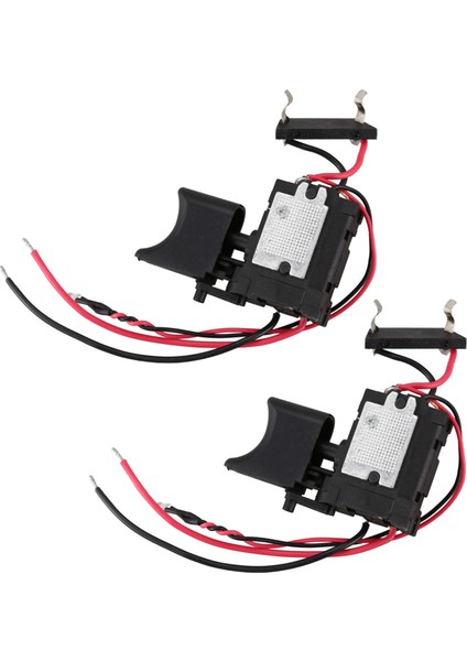 2x 7.2 V - 24 V Lityum Pil Akülü Matkap Anahtarı Küçük Işık ile Hız Kontrolü Tetik Anahtarı (Yurt Dışından)
